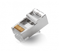 Коннектор RITAR RJ-45 8P8C FTP Cat-5 экранированный (100 шт/уп.) Q100