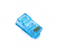 Коннектор Merlion RJ-45 8P8C UTP Cat-5 (100 шт/уп.) Q100 Blue