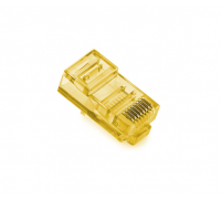 Коннектор Merlion RJ-45 8P8C UTP Cat-5 (100 шт/уп.) Q100 Yellow