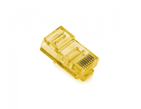 Коннектор Merlion RJ-45 8P8C UTP Cat-5 (100 шт/уп.) Q100 Yellow