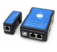 Кабельный тестер Merlion M726ATUSB, RJ-45+USB, батарейки в комплекте нет