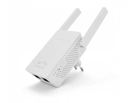 Усилитель WiFi сигнала с 2-мя встроенными антеннами LV-WR02ES, питание 220V, 300Mbps, IEEE 802.11b/g/n, 2.4-2.4835GHz, BOX