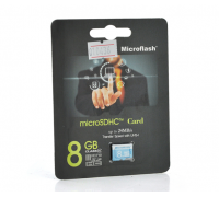 Карта памяти Microflash Micro SD скорость передачи данных 28MB/s, class10, 8G