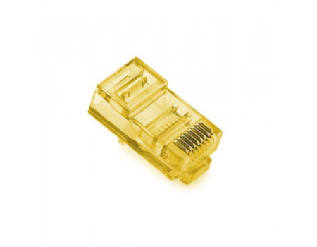 Коннектор Ritar RJ-45 8P8C UTP Cat-5 (100 шт/уп.) Q100 Yellow