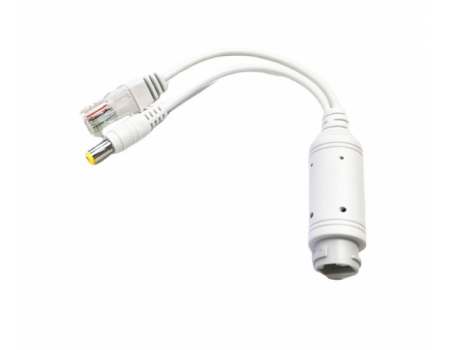 POE сплиттер 48V-12V, RJ45 (10/100Мбит)+POE 48V, White