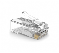 Коннектор RITAR PREMIUM PLUS RJ-45 8P8C Cat-5(100 шт/уп.) Q100 (позолоченые контакты)