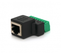 Разъем для подключения RJ-45(F) (8 контактов) с клеммами под кабель Q100