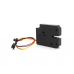 Электромеханический замок Sary врезной для двери шкафа, корпус ABS, 12V, 73*58*13mm, Box