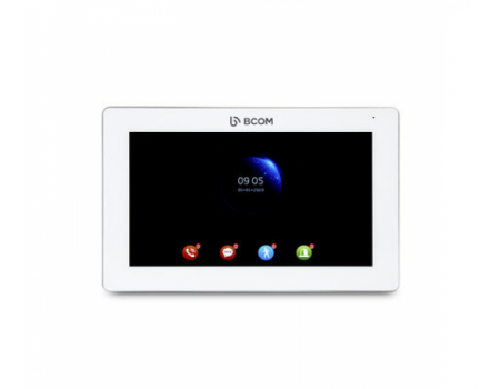 7-дюймовый HD видеодомофон BCOM BD-770FHD/T-White с поддержкой Tuya Smart и Wi-Fi модулем