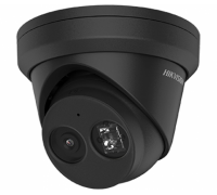 4МП IP видеокамера Hikvision AcuSense Turret черного цвета DS-2CD2343G2-IU (2.8 mm)