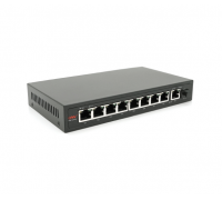 8ми портовый PoE Full Gigabit коммутатор ONV-POE33108PFG, 8xPoe1000Мбит + 1х1000 Мбит + 1хSFP 1000Мбит, до 250м, IEEE802.3af/at, мощност 110Вт