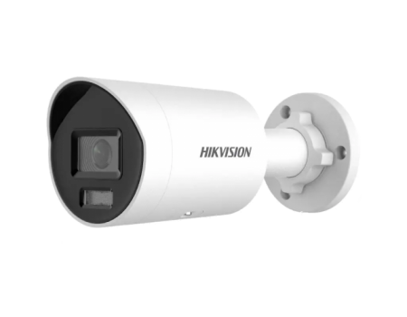 4МП цилиндрическая ColorVu Smart Dual-Light камера с SD картой Hikvision DS-2CD2047G2H-LIU (eF) (2.8мм)