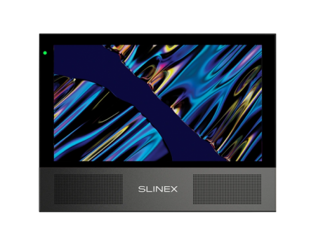 Wi-Fi видеодомофон Slinex Sonik 7 Cloud (black), AHD, 7” сенсорный IPS экран, переадресация на тел Smart Call, 176×133×20 мм