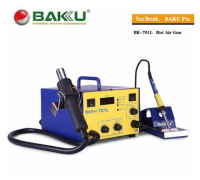 Паяльная станция BAKKU BK-701L цифровая индикация, фен, паяльник (325*270*190) 4,88 кг
