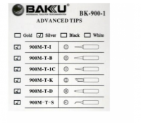 Жало для паяльника BAKKU BK-900M-T-D,silver