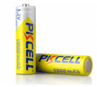 Аккумулятор PKCELL 1.2V AA 1300mAh NiMH Rechargeable Battery, 2 штуки в блистере цена за блистер, Q