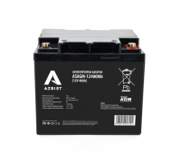 Аккумулятор AZBIST Super AGM ASAGM-12400M6, Black Case, 12V 40.0Ah (198x166x171) Q1