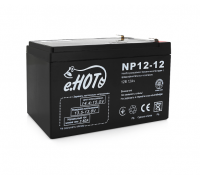 Аккумуляторная батарея 12V 12Ah ENOT (270x180x263)