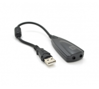 Контроллер USB-sound card (7.1) 3D sound (Windows 7 ready), 20см кабель с ферритом, Blister Q250