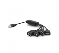 Хаб USB 2.0 4 порта (гидра), Blister Q250