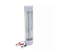 Лампа Светодиодная POWERMASTER T8, 12V, 30 см, зажимы, BOX