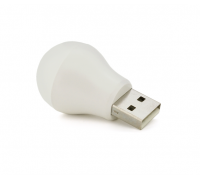 USB лампа-фонарь, LED, 1W, Input: 5V, 6000К, холодный свет, BOX, Q150