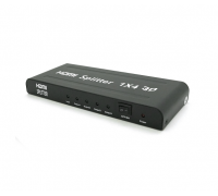 Активный HDMI сплитер 1=>4 порта, 1080р, DC5V / 2A Q50