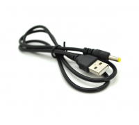 Кабель для планшета USB2.0(M)=> 4.0/1.7mm(M), 0,7м, Black, OEM