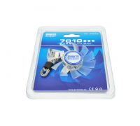 Кулер для видеокарты Pccooler 7010№2 для ATI/NVIDIA 3-pin, RPM 3200±10%, BOX